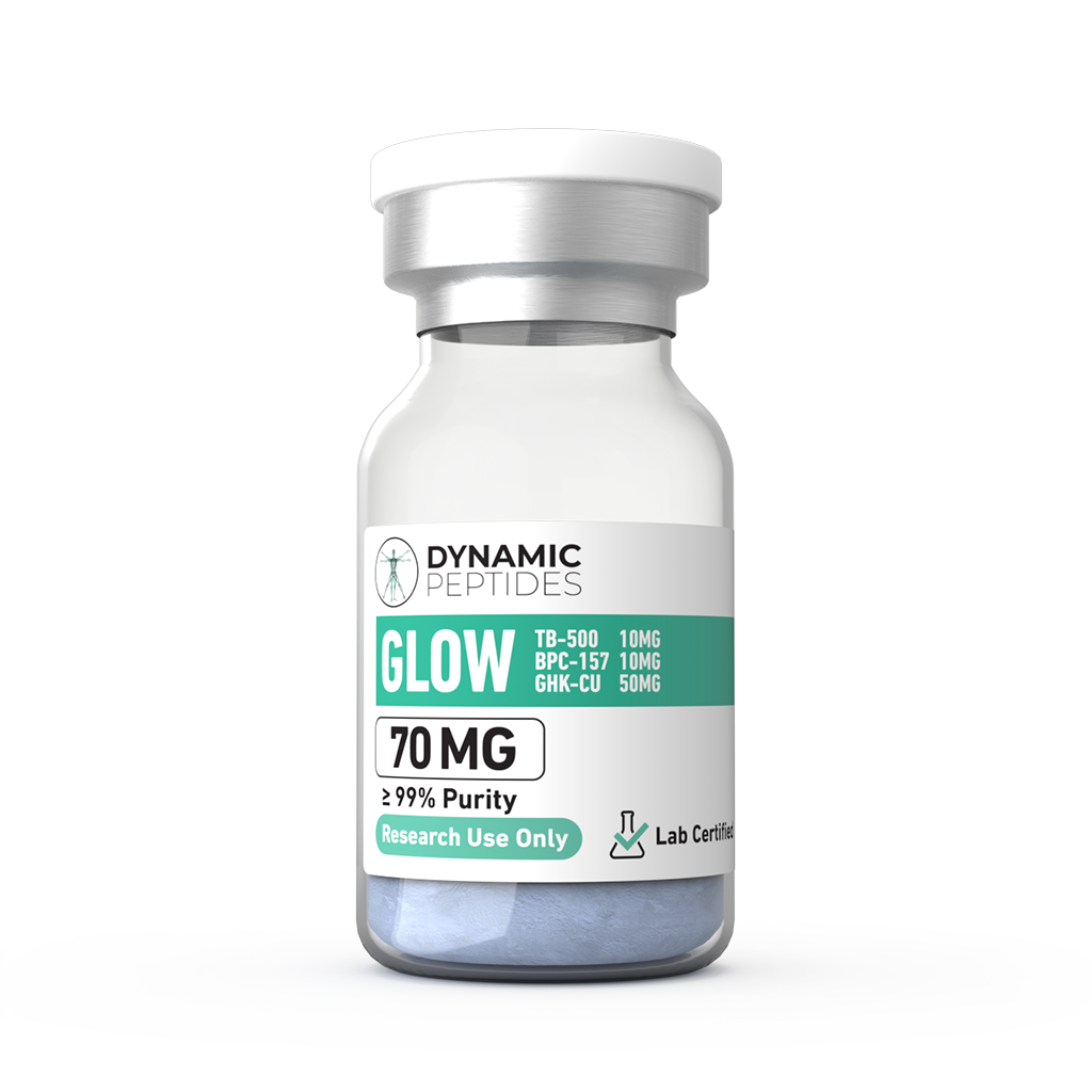 Glow (TB500 10mg + BPC-157 10mg + GHK-CU 50mg)