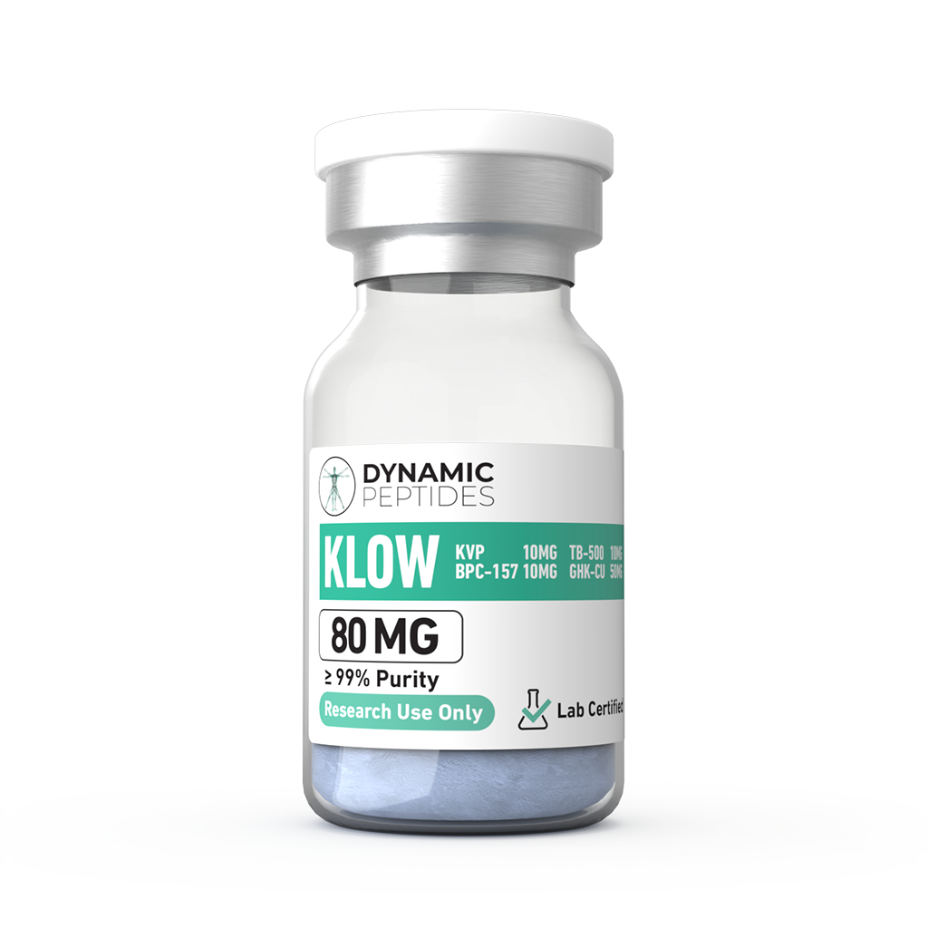 Klow (50mg GHK-cu, 10mg KPV, 10mg BPC-157, 10mg TB500)