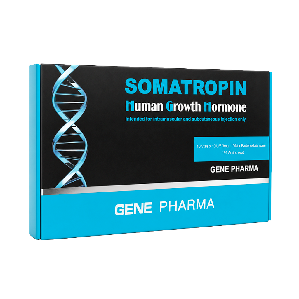 Somatropin HGH (10x Vials @ 10IU)
